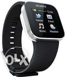 Black And White Smart Watch