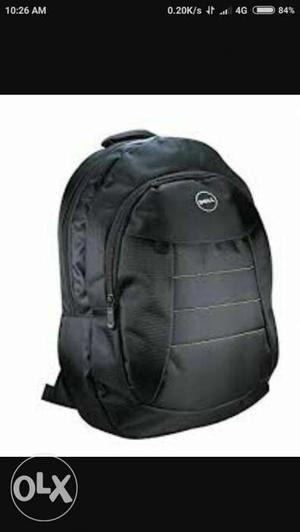 Black Dell/ Hp Laptop Backpack