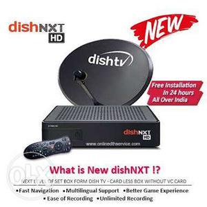 Black Dish TV HD Kit