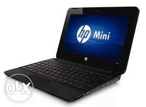Black HP Mini Laptop