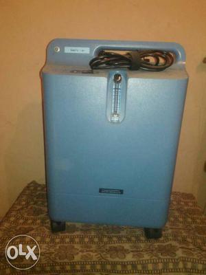 Blue And Black Oxygen Concentrator with Bill