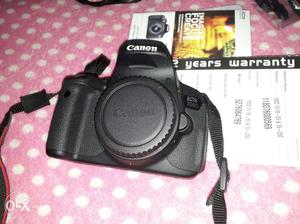 Canon 700d body only 1 month use only with remote