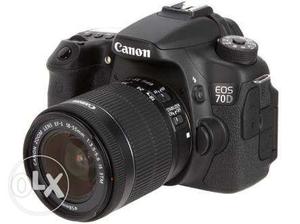 Canon 70d with  yr old