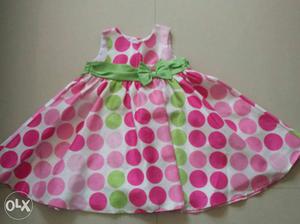 Colorful and beautiful girls frock purchased from
