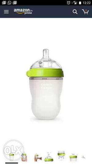 Comotomo imported feeding bottle. Used only once