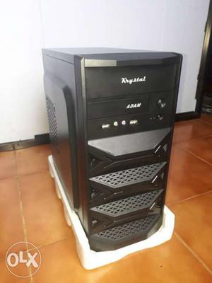 Core to duo cpu.new cabinet and smps.320 gb hard disk new.1