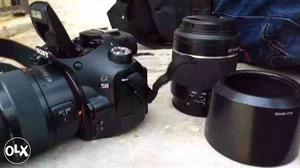 DSLR for rent Sony alpha58 with long lens