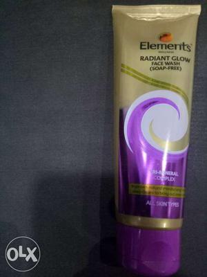 Elements Radiant Glow Face Wash naturally