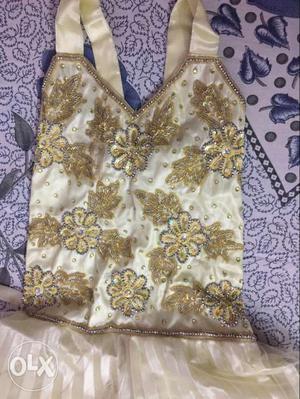 Gown for party for a  year old kid, new,