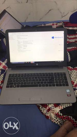 Gray And Black Hp Laptop