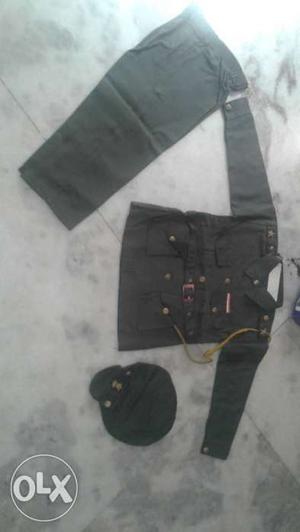 New police suit for 4-5 child one tym use only