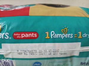 Pampers diapers L 48 packed
