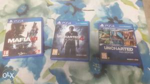 Play station 4 games! All almost new Uncharted 1