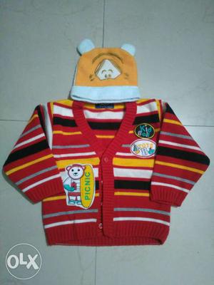 Pullover for kids with seperate cap in good
