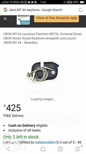 UBON MT-44 Luxurious Premium Metal Universal Series Stereo