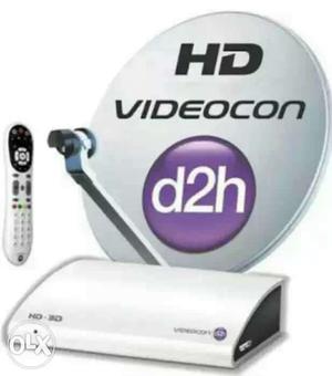 Videocon d2h sd new connection with one month