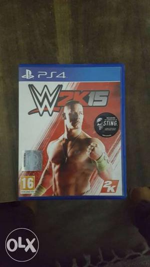 WWE 2K15 PS4 for sale or exchange in mint condition.