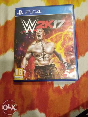 WWE 2K17 PS4 Game Case