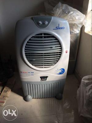 White Bajaj Sleeo Air Cooler