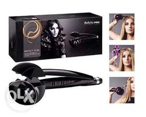 Black Curling Iron With Box
