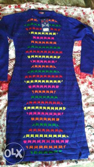 Branded woolen printed kurti