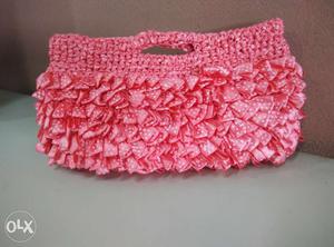 Handmade crochet new purse / clutch can be made