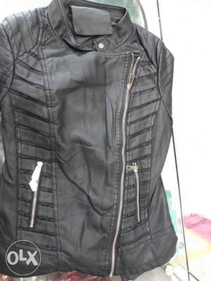 Leather jacket girls size pure he M..L..XL..XXL