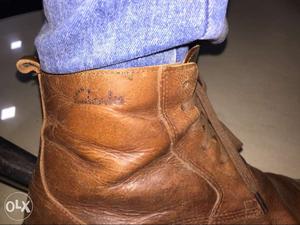 Original CLARKS Men's leather Boots in a good