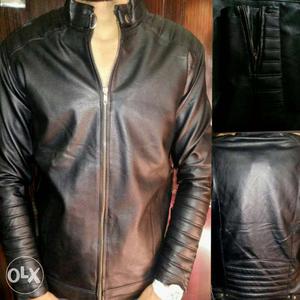 Pu leather jacket in wholesale price and fix price