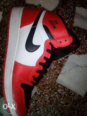 Red And White Air Jordan 1
