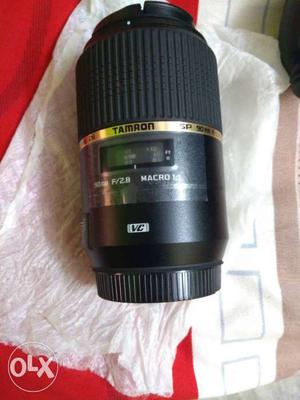 Tamron 90mm fixed f2.8 canon mount lens, new and within