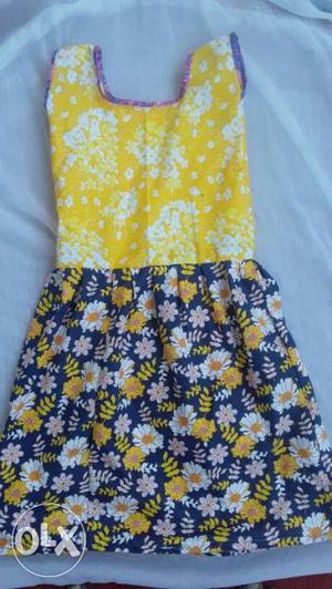Women's Multicolored Floral Print Skirt