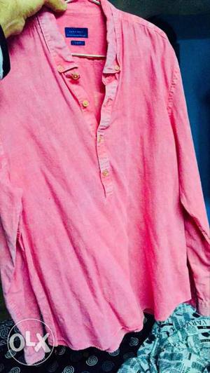 Zara Pink Kurta Shirt. Size XL. Original. pick up