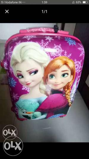 17 inch polycarbonate new frozen bag for kids
