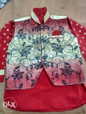 3 pcs jacket suit 30 size.