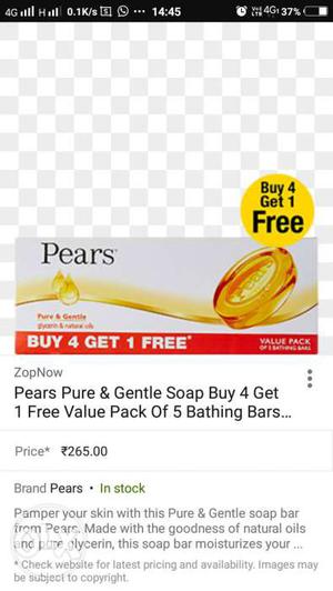 Borwn Pears Gentle Soap Pack