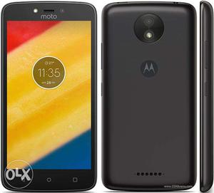 Refurbished Motorola Moto C Plus Black 16GB