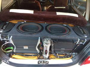 Sound system for Jbl, Sony, Pioneer and focal