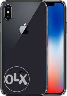 Brand new unpacked iphone x Space grey colour 64
