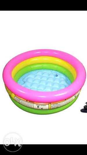 Colour full air pool 7ft