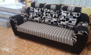 Excellent fabric and attractive design 3 seater sofa