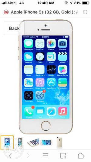 “FIX PRICE” iphone 5s 32gb Gold 90% condition