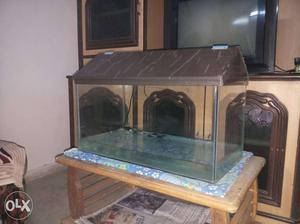 Fish tank with heater