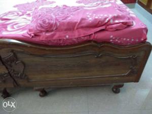 Good Condition Double Bed with boxes