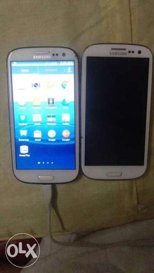 Hi All I want to sell 2 Samsung S3 I