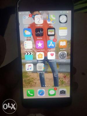 I phone 6 plus+ it is in good condition sctrech