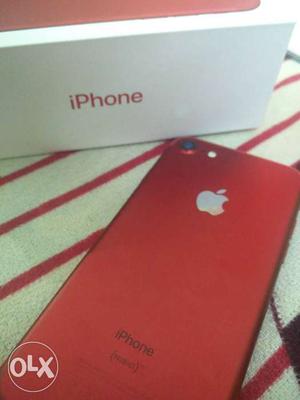 IPhone 7 Red 128 GB limited edition 2 months old