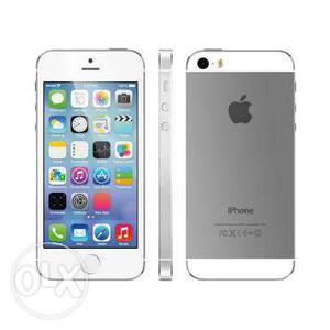 Iphone 5s,64gb silver colour..only mobile and