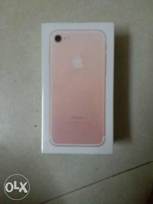 Iphone 7 32gb rose gold buy new packing only 1