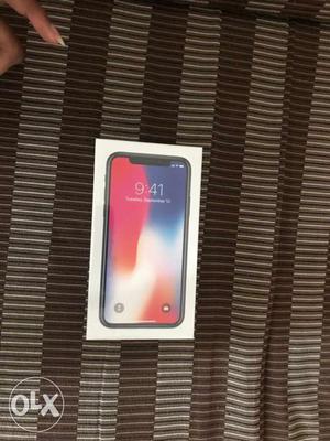 Iphone X 64 Gb variant Space Gray 10 days old
